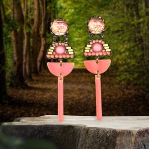 CORAL earrings