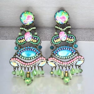 FERIA handmade crystal earrings