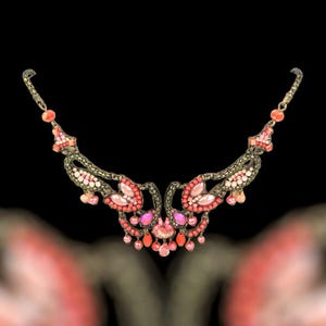 Collana girocollo Orange Passion