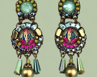 SOFIA crystal earrings