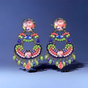 PEONY earrings