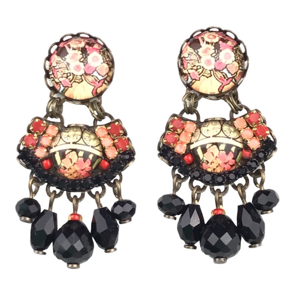 Shambala Crystal Earrings