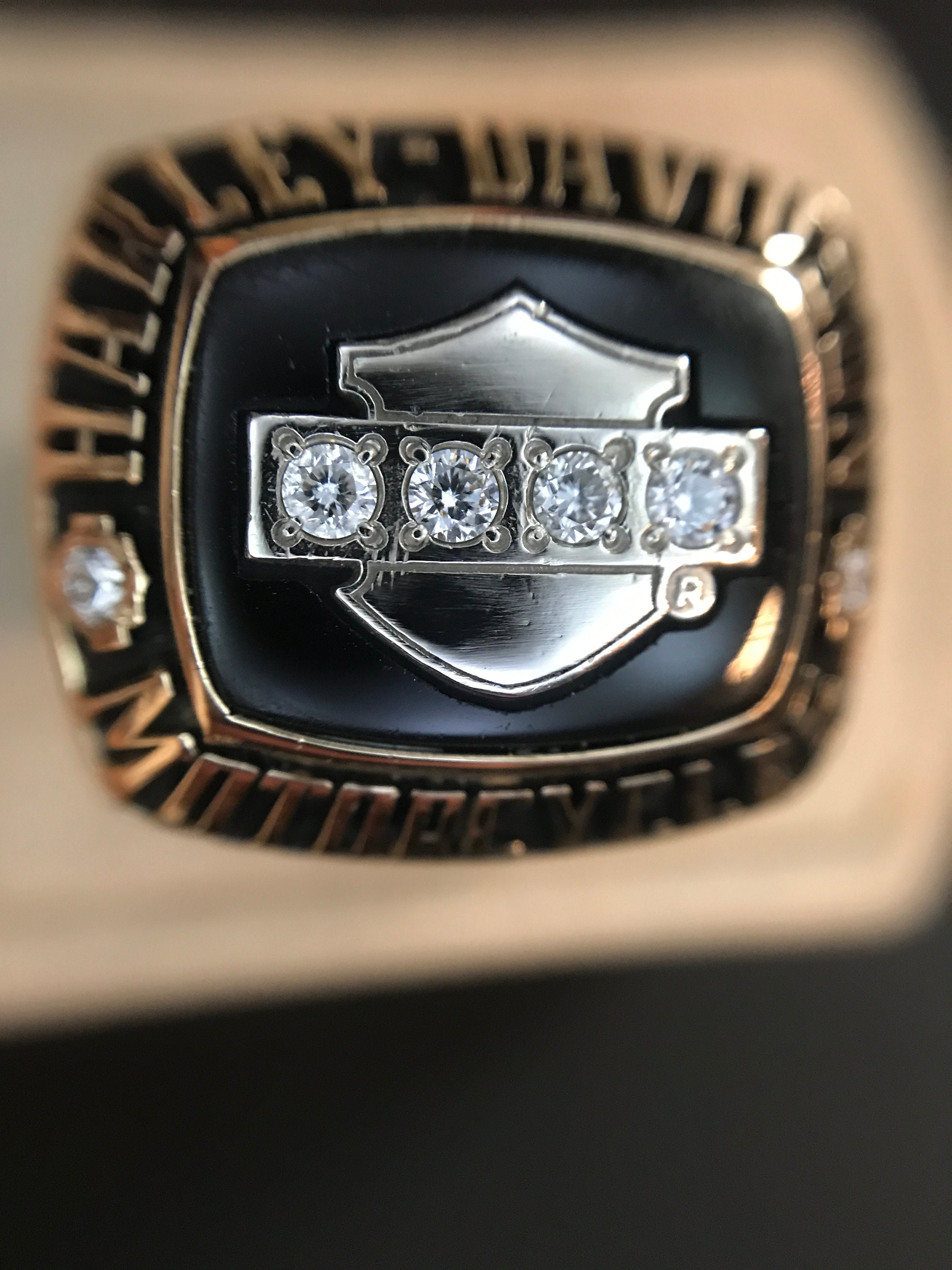 Harley davidson shop owners ring