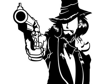 ST-J001 - sticker / adesivo Jigen - 10,5x13 cm