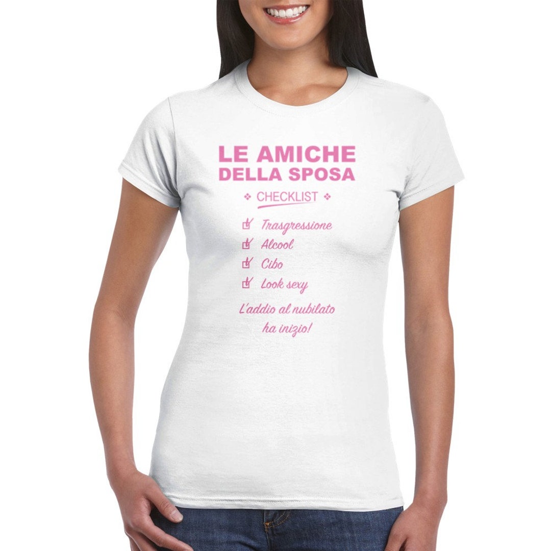 036A T-shirt Classica Da Donna a Girocollo Addio Al Nubilato - Main Image