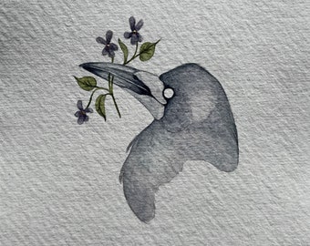 Rook and Violets