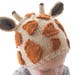 Giraffe Hat KNITTING PATTERN / Giraffe Pattern / Giraffe Baby Hat / Giraffe Gift / Newborn photo prop / Giraffe Beanie / Knitted Giraffe
