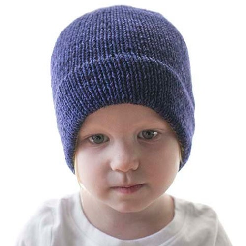 Easy Baby Hat KNITTING PATTERN / Easy Beanie Pattern / Easy - Etsy