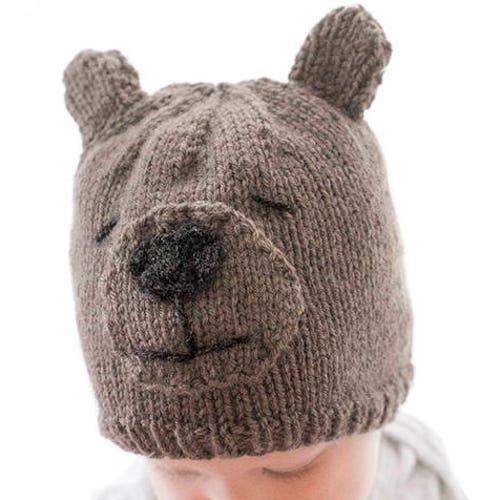 Teddy Bear Hat KNITTING PATTERN / Bear Hat Pattern/baby Teddy Etsy