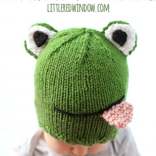 Baby Frog Hat KNITTING PATTERN / Frog Hat Pattern / Knit Frog Etsy Canada