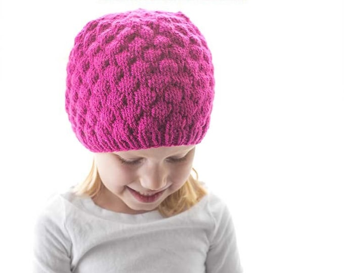 Raspberry Hat KNITTING PATTERN / Raspberry Baby Hat Pattern / Etsy
