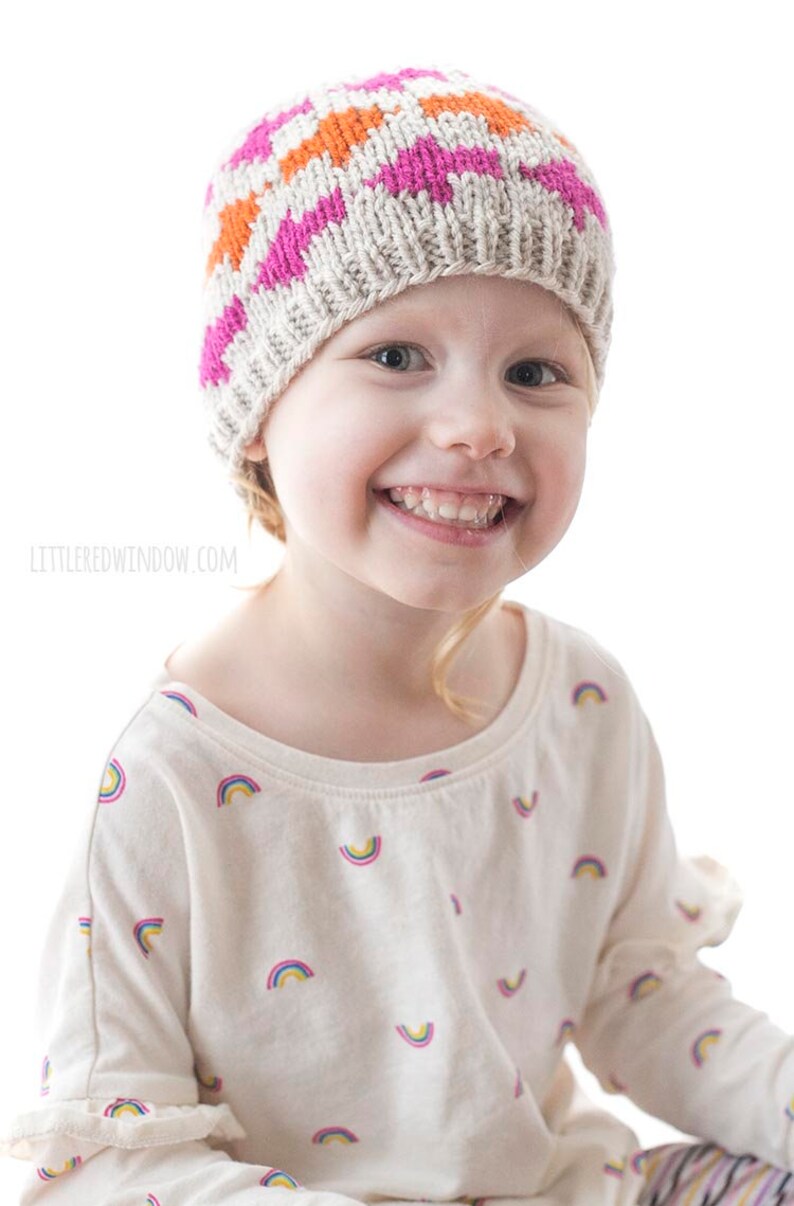 Which Way Arrows Hat KNITTING PATTERN / Arrow Pattern / Arrows - Etsy