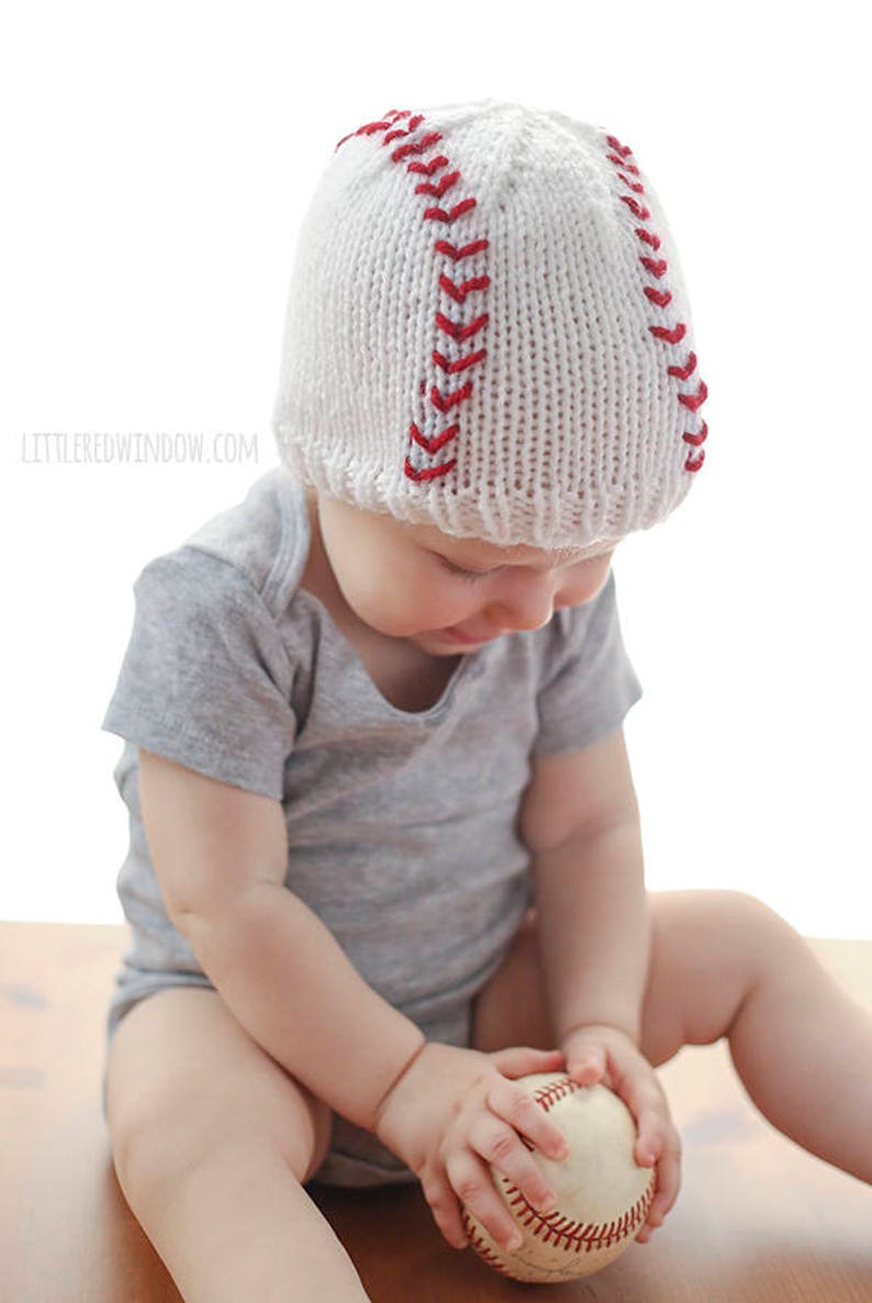 Baby Baseball Hat KNITTING PATTERN / Baseball Hat Pattern / Etsy