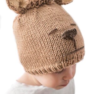 Alpaca Hat KNITTING PATTERN / Alpaca Pattern / Baby Llama Hat / Llama Pattern / Alpaca Baby Hat / Newborn Photo Prop / Knit Alpaca Hat image 7