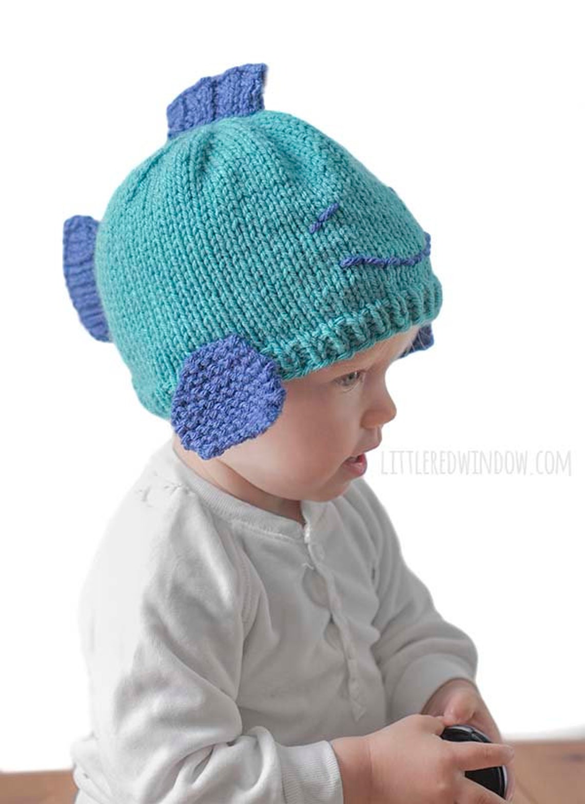 Fish Hat KNITTING PATTERN / Fish Hat Pattern / Baby Fish Hat / Etsy