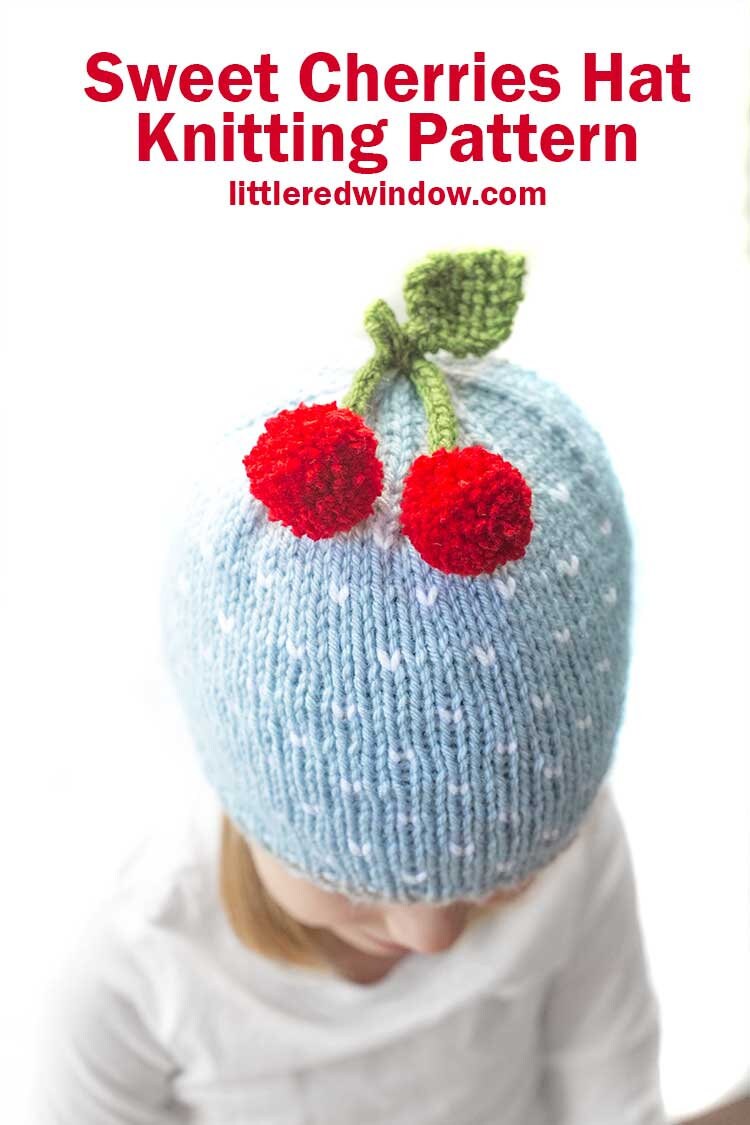 Vine Hat Knitting Pattern - Little Red Window