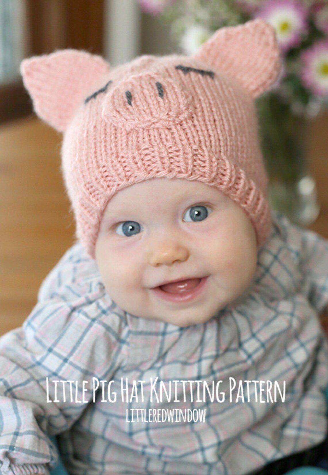 Baby Pig Hat KNITTING PATTERN / Pig Knitting Pattern / Kids Etsy UK