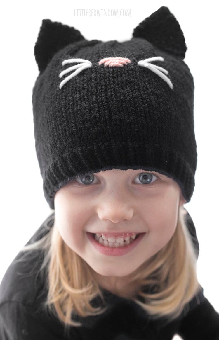 Baby Cat Hat KNITTING PATTERN // Cat Ear Hat Pattern // Baby Etsy UK