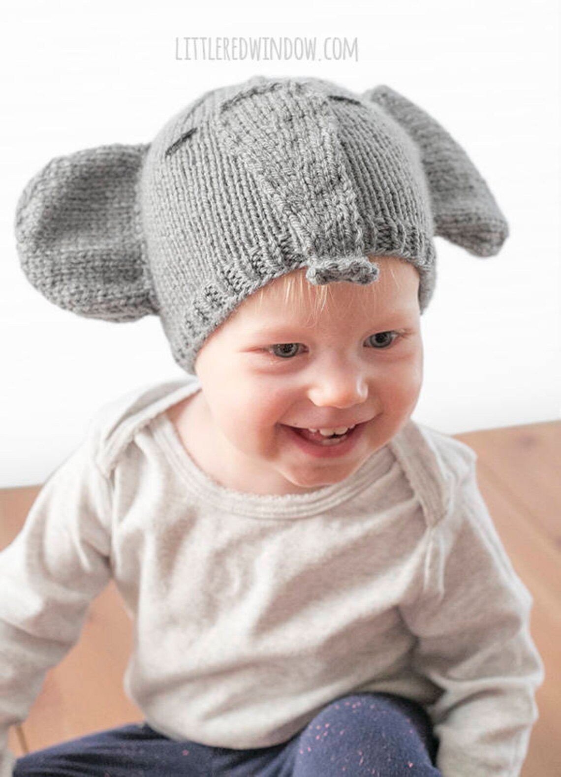 Baby Elephant Hat KNITTING PATTERN / Elephant Pattern / Baby Etsy