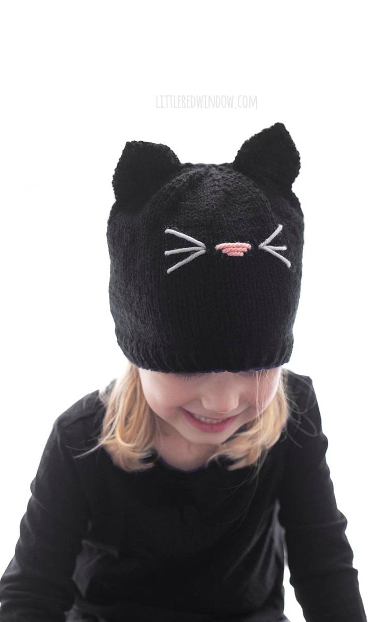 Baby Cat Hat KNITTING PATTERN // Cat Ear Hat Pattern // Baby Etsy Canada
