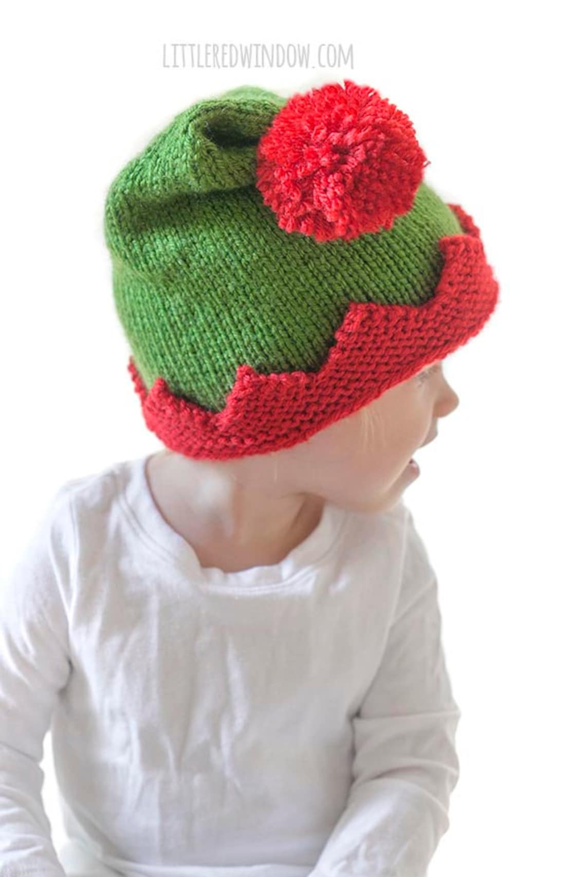 Christmas Elf Hat KNITTING PATTERN / Baby Elf Hat Pattern / Etsy