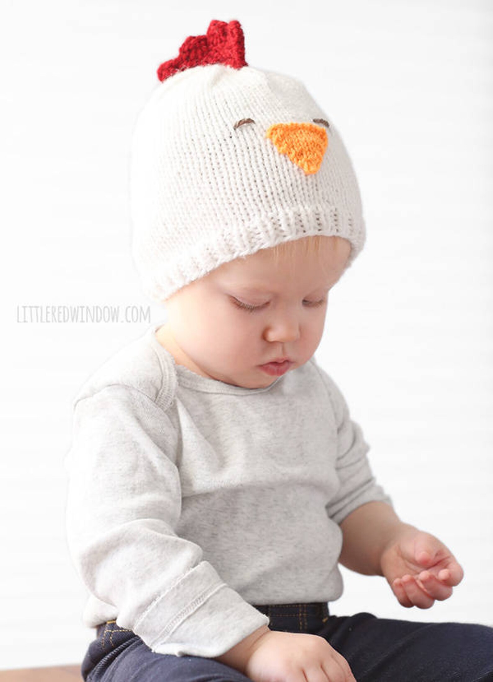 Baby Chicken Hat KNITTING PATTERN / Knitted Chicken / Chicken Etsy Canada