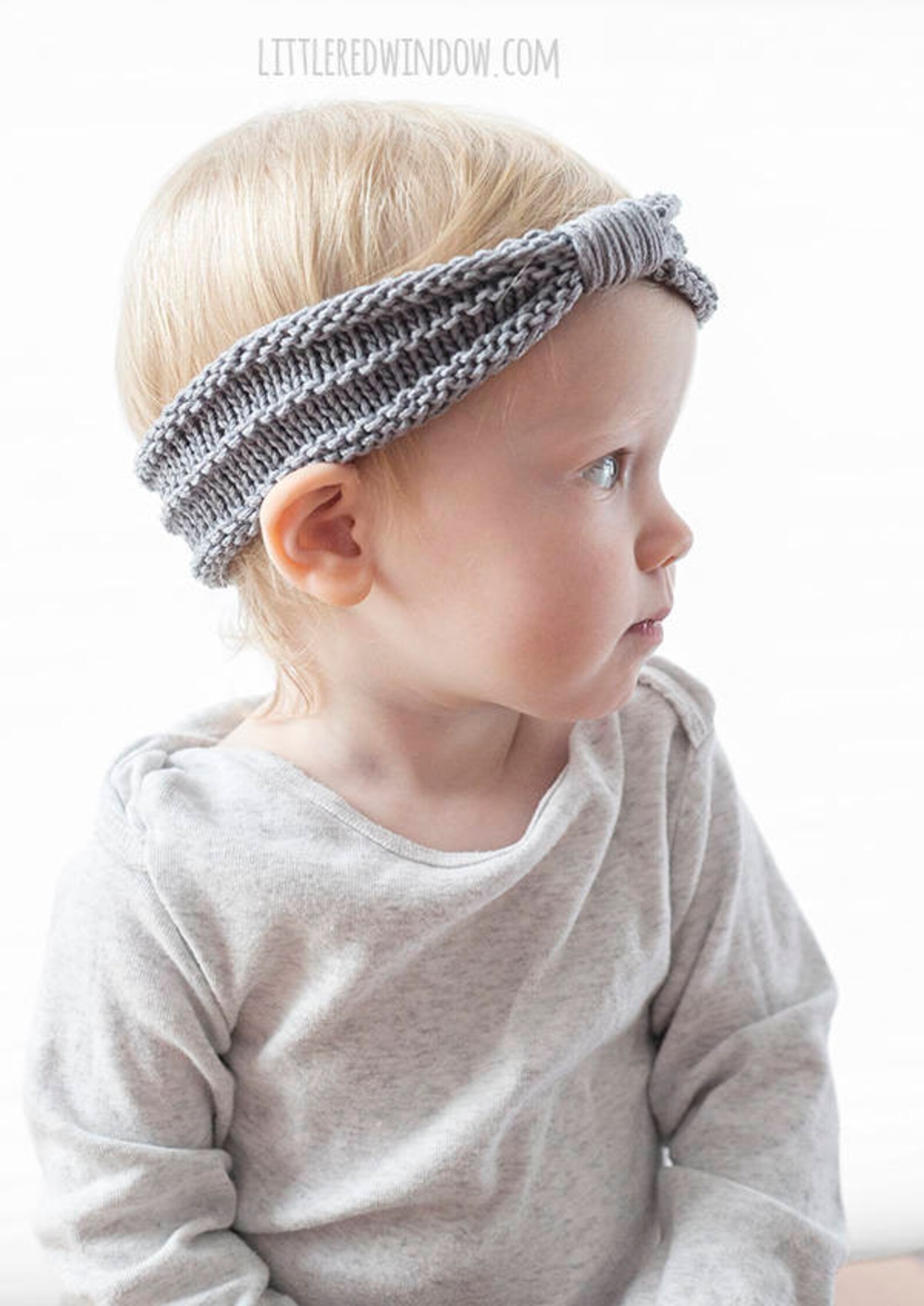 Baby Knit Headband KNITTING PATTERN / Knit Baby Headband / Etsy