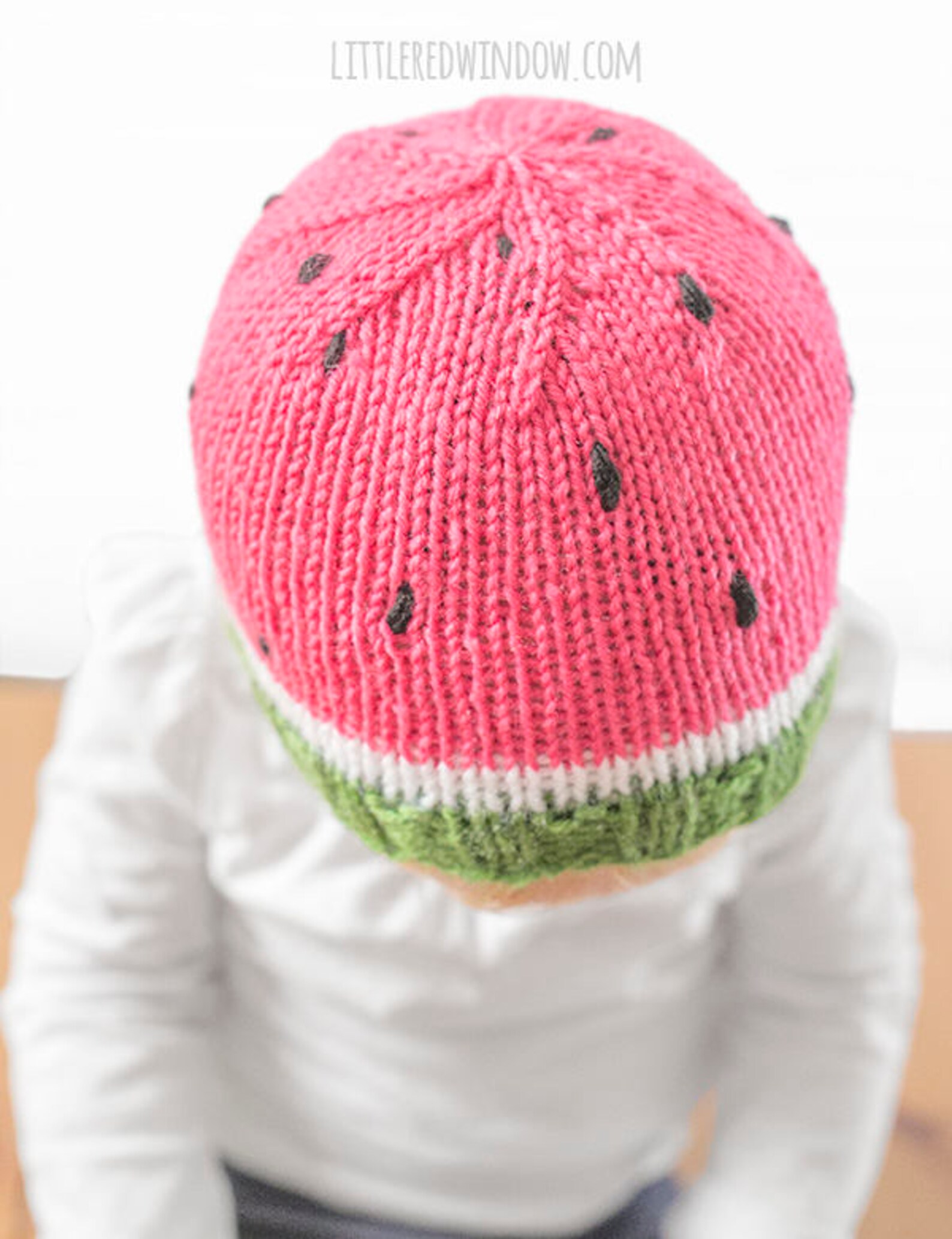 Watermelon Baby Hat KNITTING PATTERN / Watermelon Pattern / Etsy