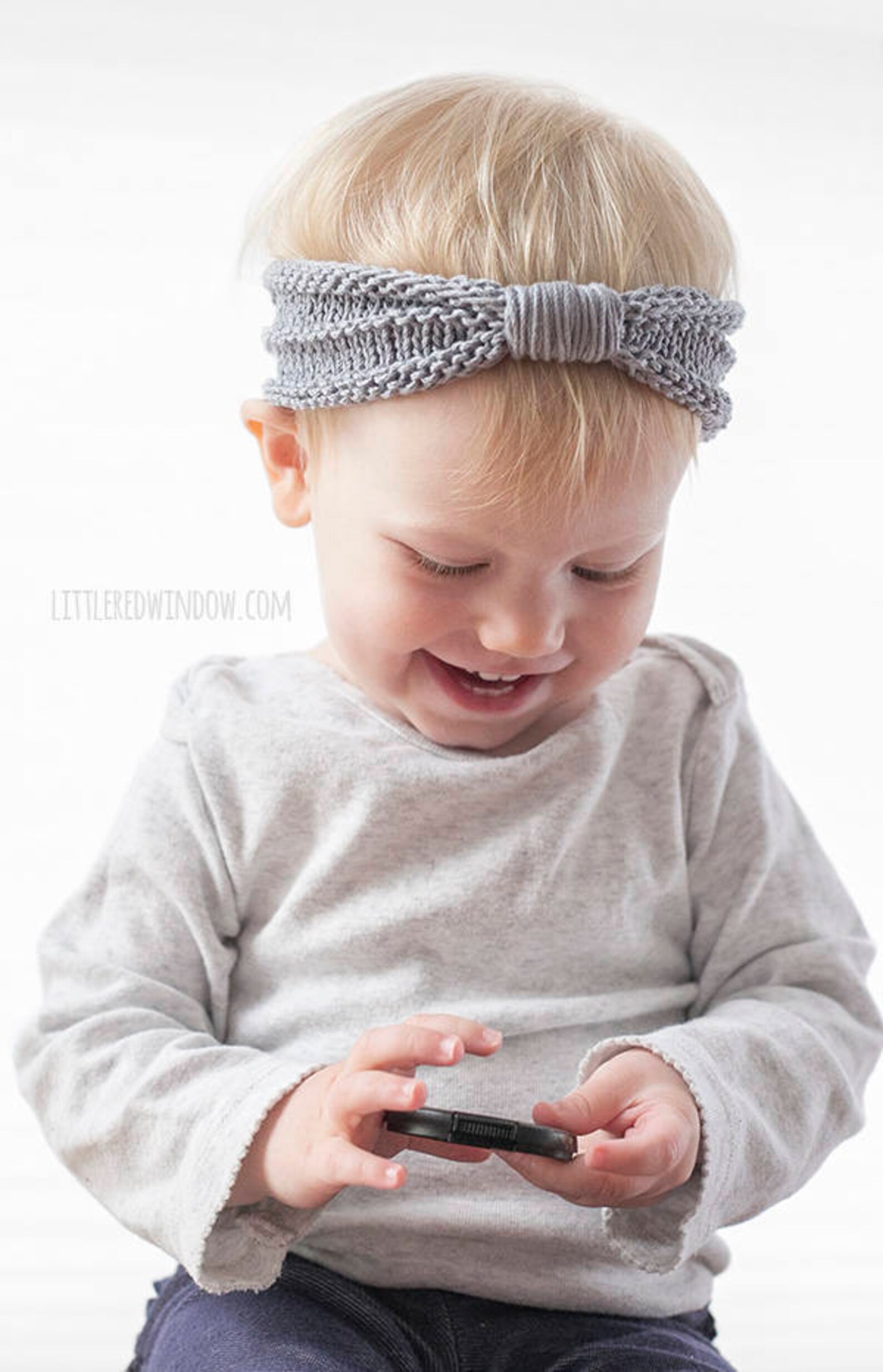 Baby Knit Headband KNITTING PATTERN / Knit Baby Headband / Etsy