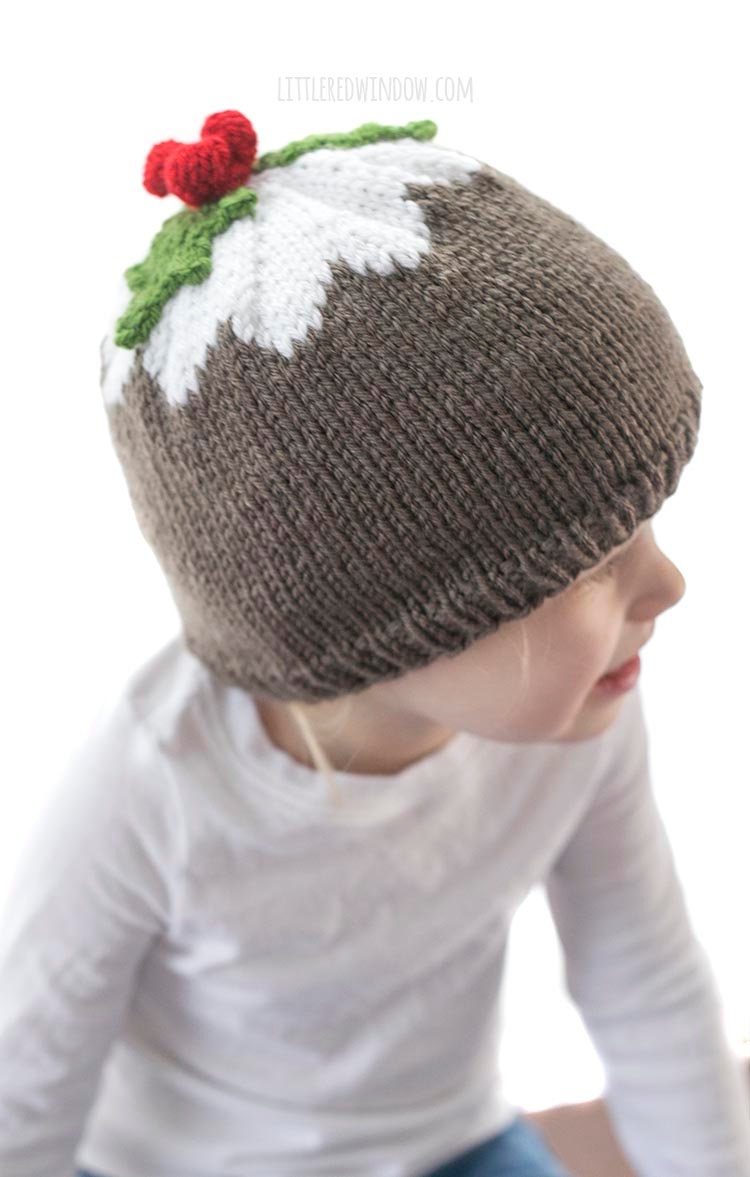 Figgy Pudding Hat KNITTING PATTERN / Figgy Pudding Pattern / Etsy