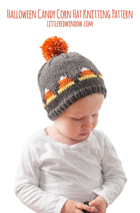 Baby Candy Corn Hat KNITTING PATTERN / Candy Corn Outfit / 1st | Etsy