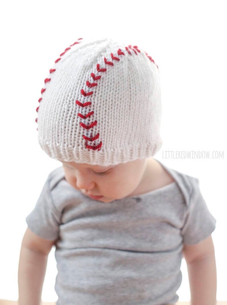 Baby Baseball Hat KNITTING PATTERN / Baseball Hat Pattern / Etsy