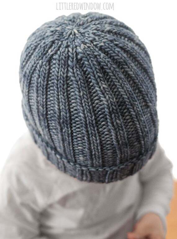 2x2 knit hat pattern