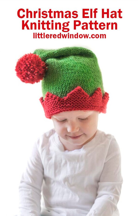 Lutin de Noël patron bonnet et chaussons bébé