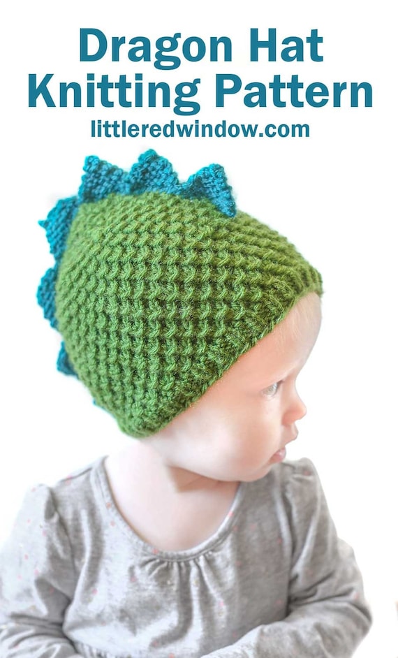 Baby / Toddler Dinosaur Pattern Warm Knit Beanie Hat