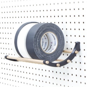 Extra Large Pegboard Tape and Ribbon Storage Organizer