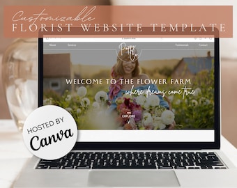 Minimalist Farm Website Template Canva Website Template Homestead Minimalist Farm Website Template Canva Website Template Homestead