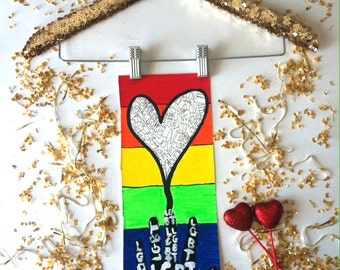 Original LGBT Artwork - Love & Pride