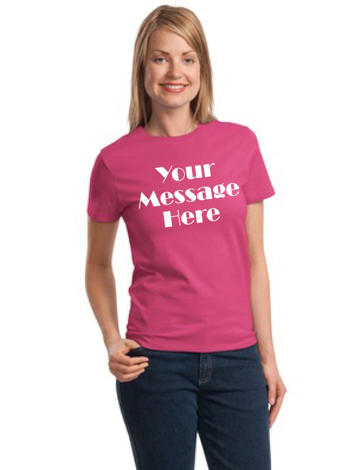 Women's Really Cheap Custom Color T Shirts. Free Shipping. printe…