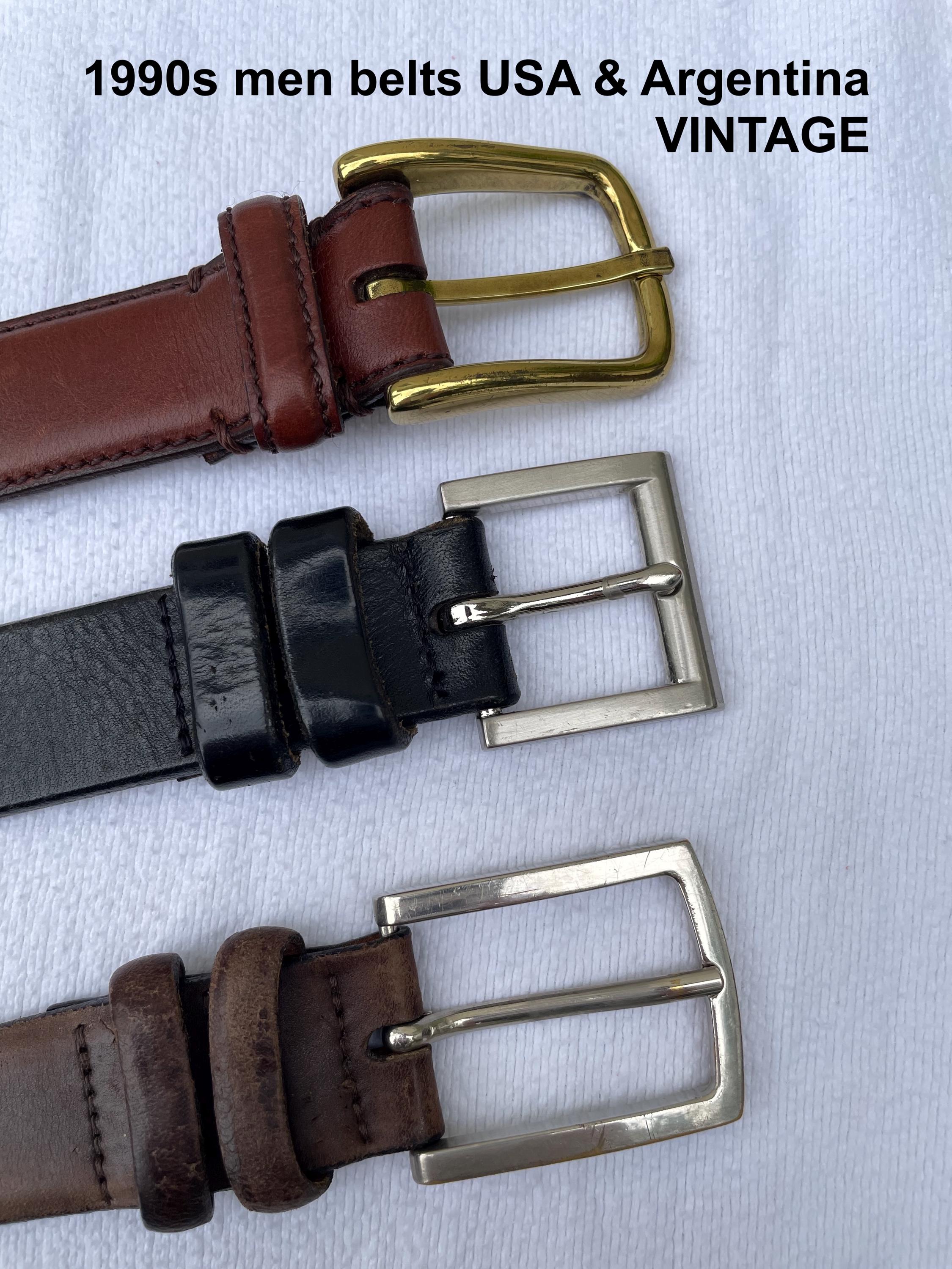 90s Black Belt - Etsy