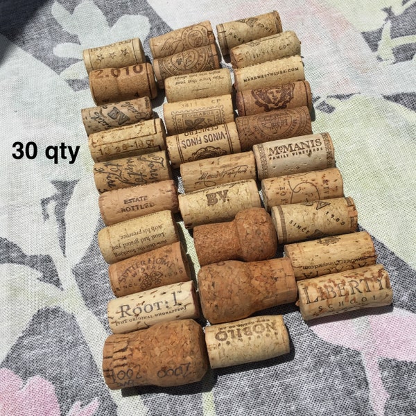 Used Wine Corks Etsy