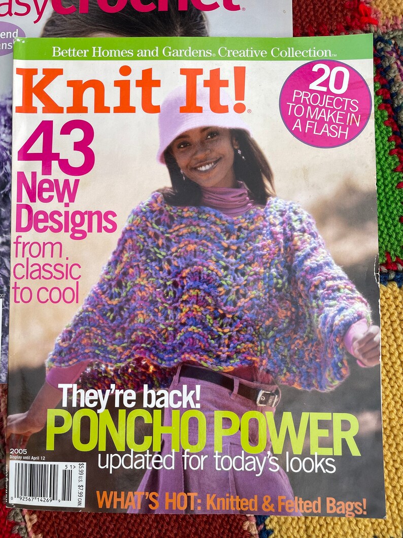 Vtg Crochet Knit Set of 6 How to Books Early 2000s, Pattern