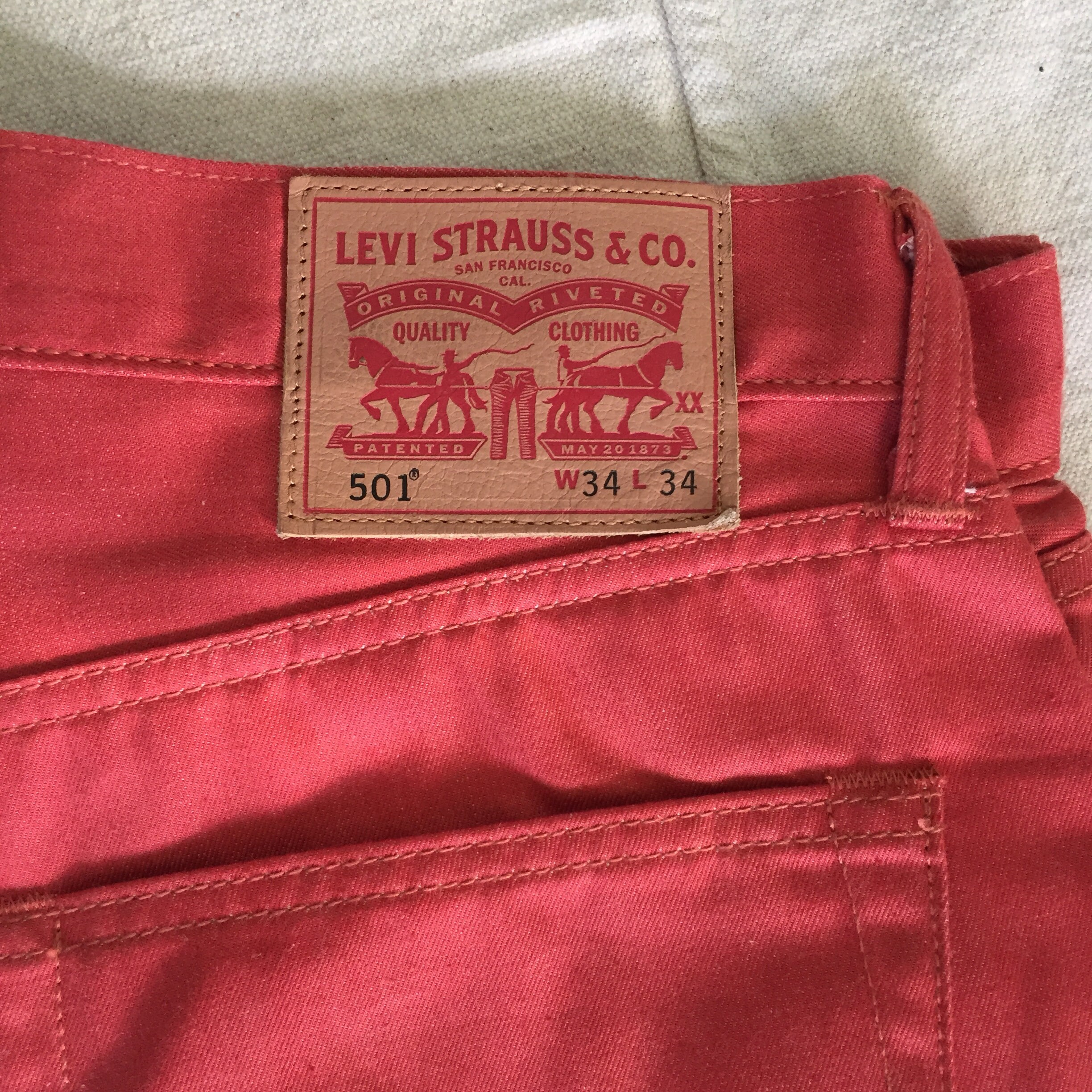 levi's 501 patch jean