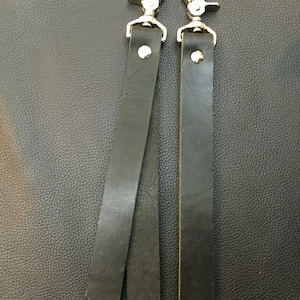 Leather Slapper w/quick snap - #BlackwoodCreations Kink Accessories Renaissance Faire Pirate Accessories
