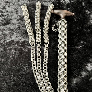 Chain Mail Flail - #BlackwoodCreations Kink Play Renaissance Faire Pirate Massage Thuddy kink toys