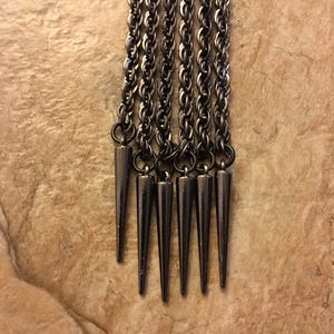 Set of TWO matching or different ChainMail Floggers For Consensual Kink Play image 4