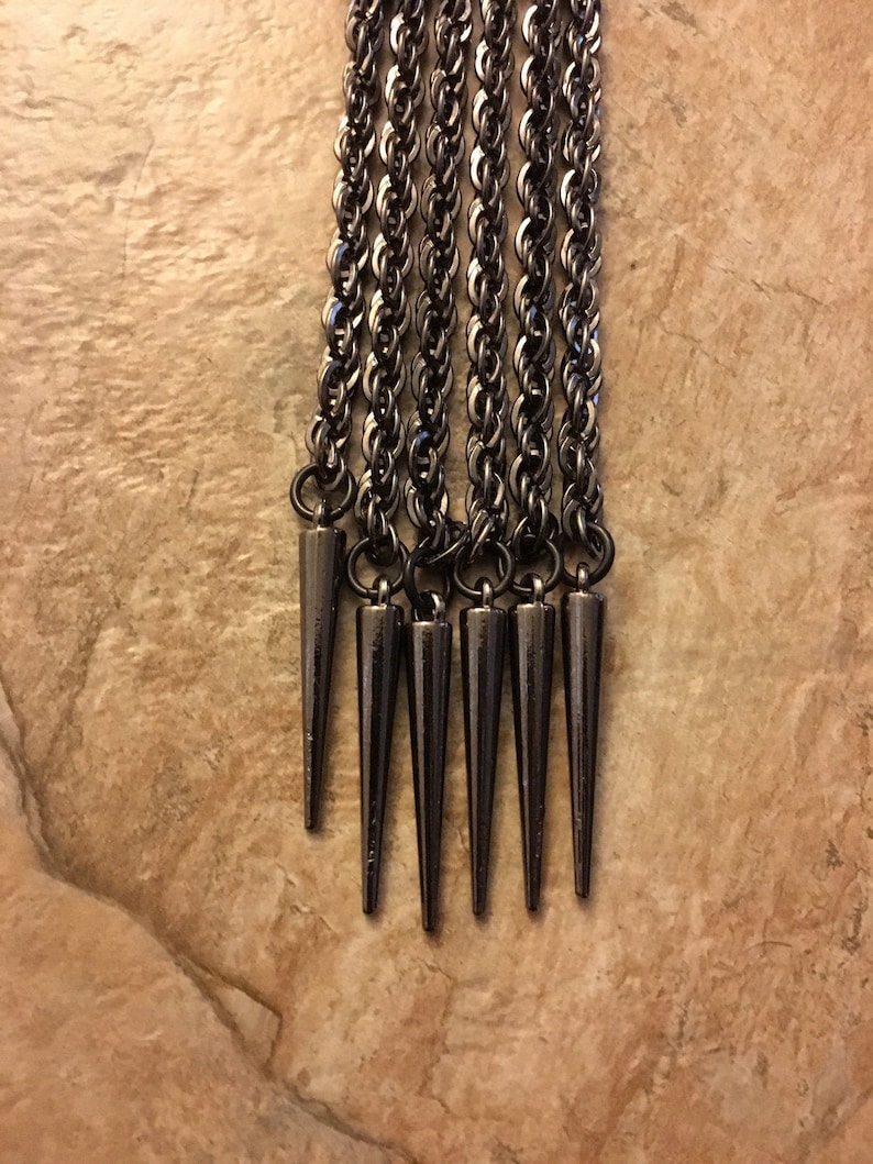 Set of TWO matching or different ChainMail Floggers For Consensual Kink Play image 4