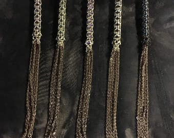 Set of TWO matching (or different) ChainMail Floggers (For Consensual Kink Play)