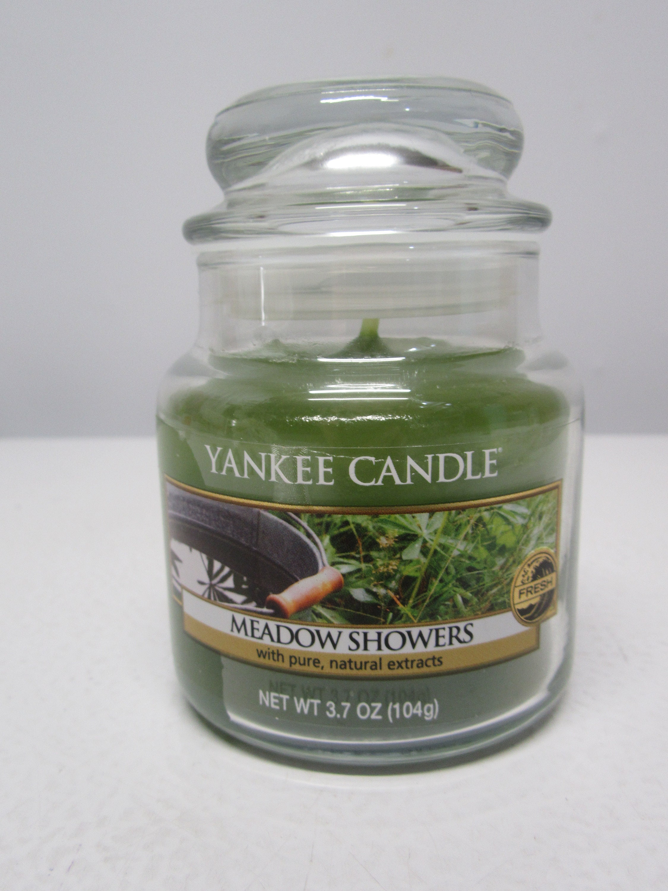 Yankee Candle Meadow Showers 22oz. Jar Candle Green