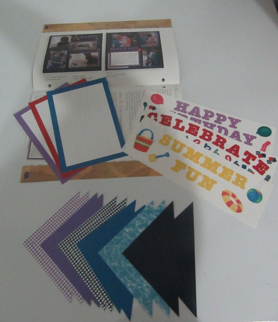 Creative Memories Mini Celebration Summer Pack